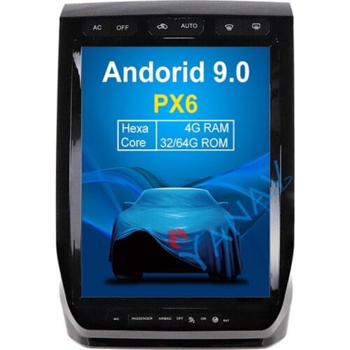 4+64GB Vertical screen Android Car Multimedia Player for-Ford Raptor F150 2015+ GPS Navigation radio stereo head unit Support ca