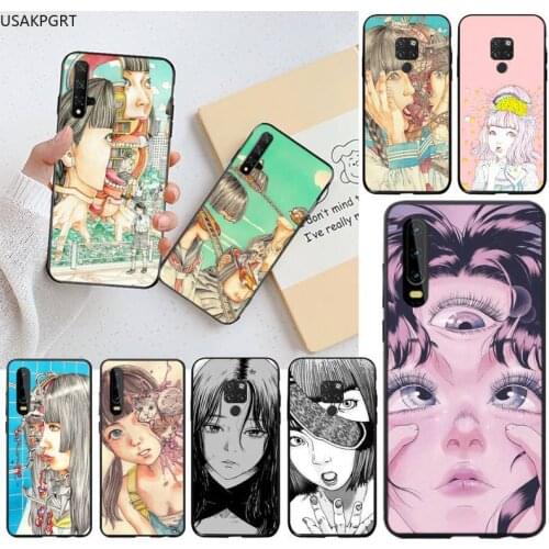 Shintaro Kago Horror Cover Couqe Phone Case for Huawei P40 P30 P20 lite Pro Mate 30 20 Pro P Smart 2020 prime