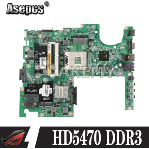 CN-04DKNR 04 DA0FM9MB8D1 Principal board For DELL Studio 1558 Laptop Motherboard 4DKNR HD5470 DDR3 CPU Livre
