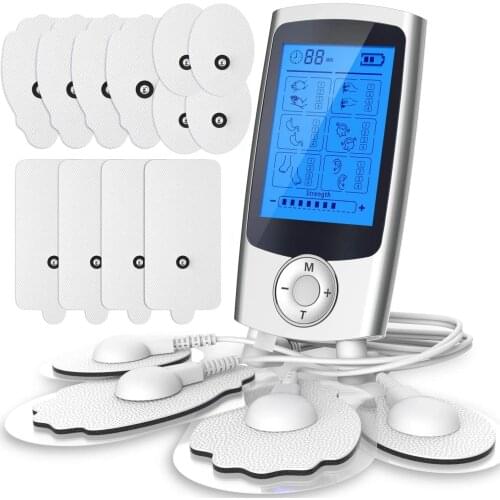 16 Modes Electric Muscle Stimulator TENS Relax Body Massage EMS Digital Therapy Slimming Electronic Pulse Physiotherapy Massager