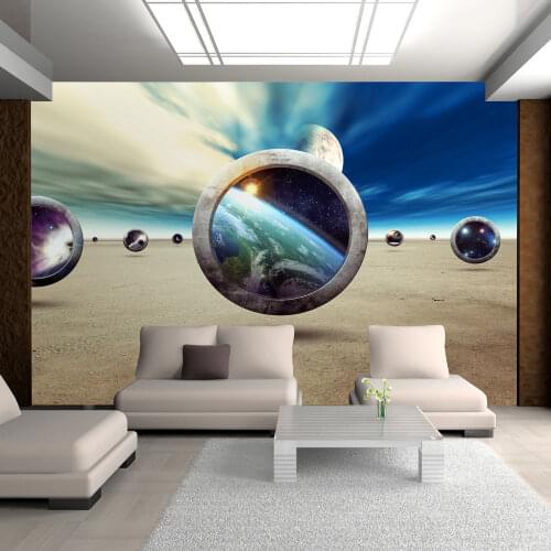 Wall mural-walk of planets-400x280 cm