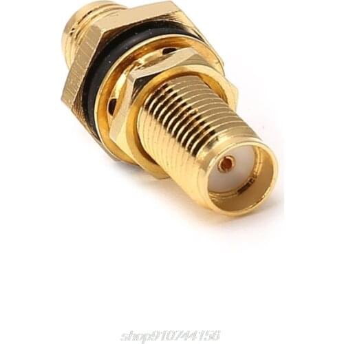 SMA Female Jack RF Connector Straight Coaxial Converter Adapter Panel Mount O-Ring Connectors J28 21 Dropship