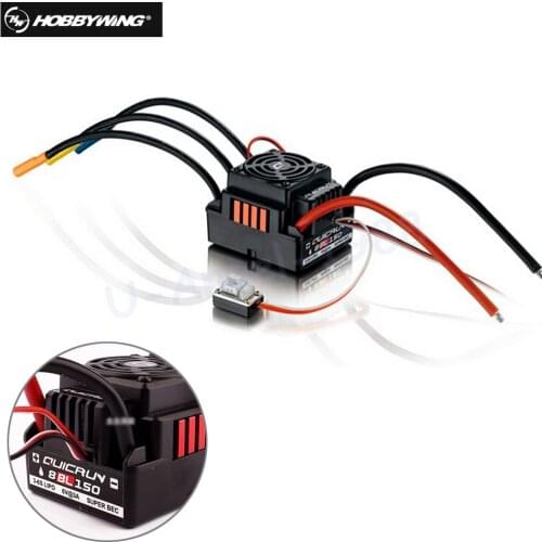 Original Hobbywing Quicrun 8BL150 Brushless Waterproof Sensorless 150A ESC Rock Crawler For 1/8 Rc Car