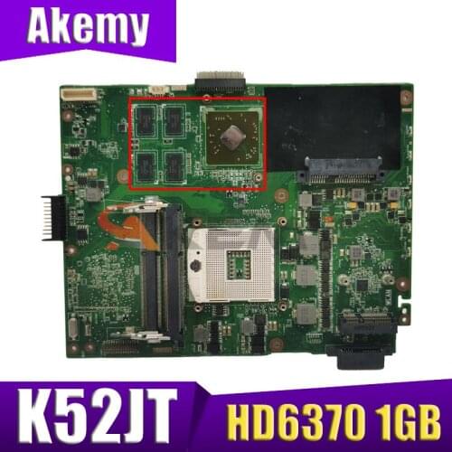 XinKaidi K52JT Laptop motherboard for ASUS K52JB K52JE K52JR K52JC K52J A52J X52J Test original mainboard K52J REV2.3 HD6370 1GB