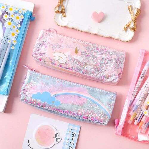 Mengtai Pencil Cases With Sequins
