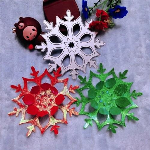 Molde de corte de metal clipboard bonito do floco de neve molde de corte diy cartão de papel artesanato molde de corte de metal
