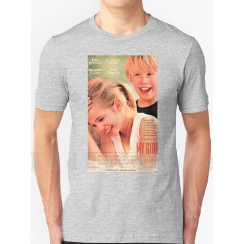 My Girl 1991 T Shirt Diy Big Size 100% Cotton Mygirl 1991 Macaulay Culkin Home Alone 90S Christmas Culkin Kevin Mccallister