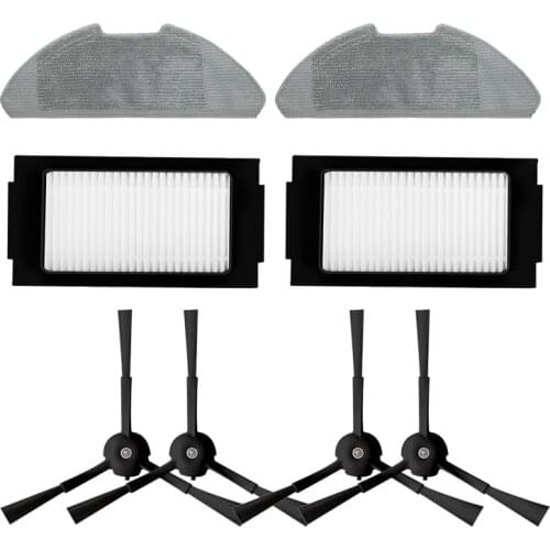 Side Brushes HEPA Filter Kit for Xiaomi Mi Robot Mijia PRO Vacuum Cleaner Mop Cloth Rag Filters Parts