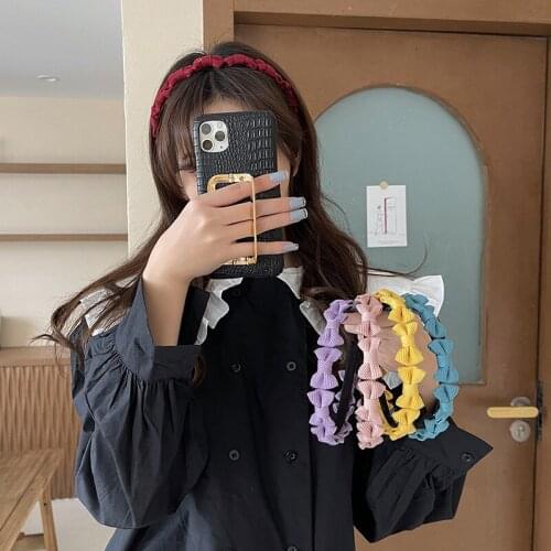 MueRaa Bezel Elegant Women Girls Bow Hairband Korean Style Hair Accessories Headband Hairhoop Fashion Hair Accessories Headwear