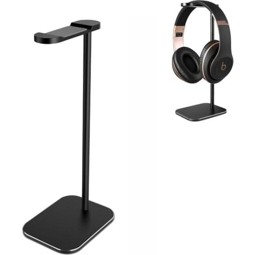 Headset Stand Aluminum alloy Headphone Holder Metal Headphones Bracket Durable Non-slip Earphones Display Holder Accessories