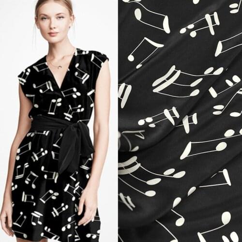 Silk Crepe De Chine Fabric Mulberry Soft Smooth Tough Dress Shirt Harem Pants Silk Organza Fabrics Material Per Meter Cloth