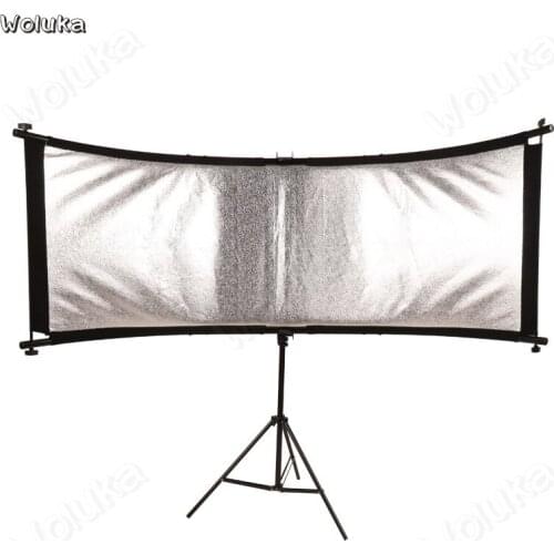Studio photography dimming Folding reflector Shadow Room portrait U-type reflective screen photo equipment silver CD15 T02 Y