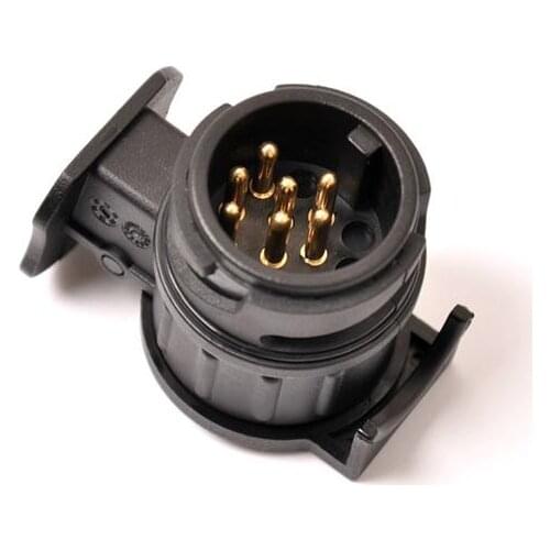 13 To 7 Pin Trailer Adapter Trailer Wiring Connector Socket Plug 12V Remolque Trailer Car Truck Caravan Accessories