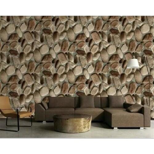 Beibehang Retro 3D imitation brick wallpaper roll vinyl PVC vintage industrial loft wallpaper home interior papel de parede 3d