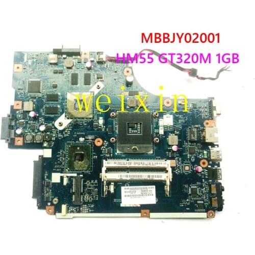 91 LA-5893P Laptop Motherboard For Acer aspire 5742 5742G MAIN BOARD MBBJY02001 MB.BJY02.001 HM55 GT320M 1GB