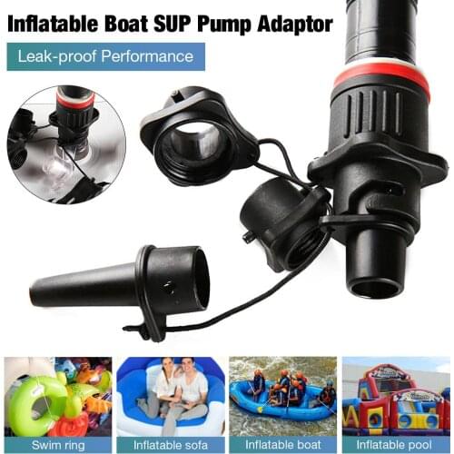 Inflatable Boat Pump Adaptor Leak-proof Multifunctional Air Pump Air Valve Adapter For Kayak Inflatable Beds Boat