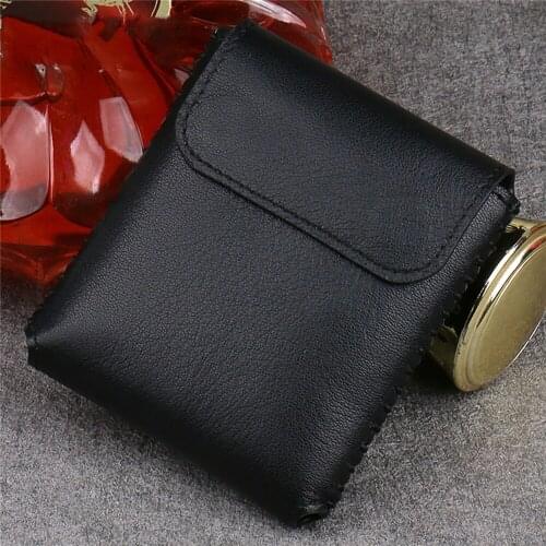 Anti-fall Phone Leather Case Protective Phone Pouch for Samsung Galaxy Z Flip Phone Accessories Portable Full Cover Bag