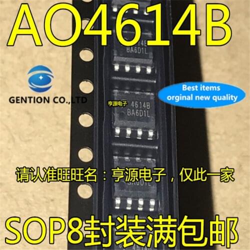 30Pcs AO4614 AO4614B SOP-8 in stock 100% new and original