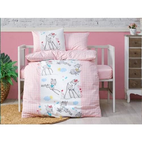 Cottonbox Bambi Baby Duvet cover set Pink