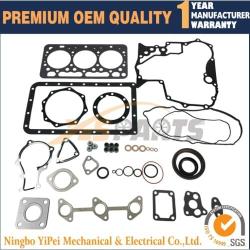 D902 Overhaul Gasket Kit For KUBOTA D902 Engine Full Gasket Set
