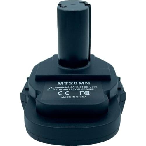 Hot MT20MN 18V Lithium Battery To Ni-Mh Ni-Cd Li-Ion Battery Converter Adapter for Makita Bl1860B/Bl1860/Bl1850B/Bl1850/Bl1840