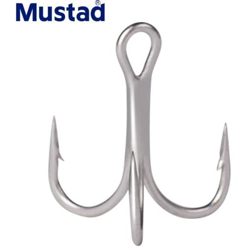 Mustad 36341ANP-DP 4 6 8 10 Size 2X Strong for Big Species In Both Fresh-and Saltwater Ultrapoint Treble Hook