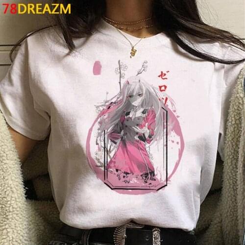 Darling in the Franxx top tees men print streetwear white t shirt 2021 japanese tshirt ulzzang