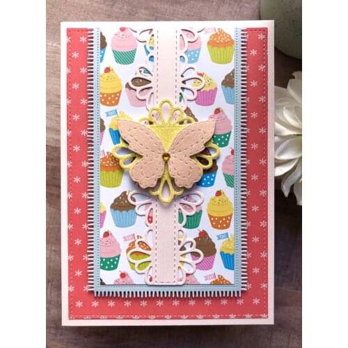 NS0005 Nicole Belly Bands set Die cutting plate Metal die cuts for scrapbooking and card making paper die cuts