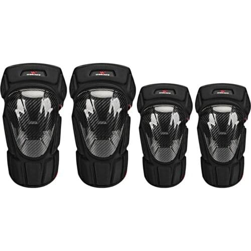 Adult Knee Pads Elbow Pads Guards Protective Gear for Skating Cycling Riding