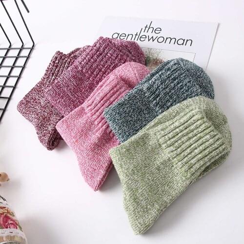 20 Pairs/set Wholesale Warm Socks Women Female Warm Socks Winter Wholesale