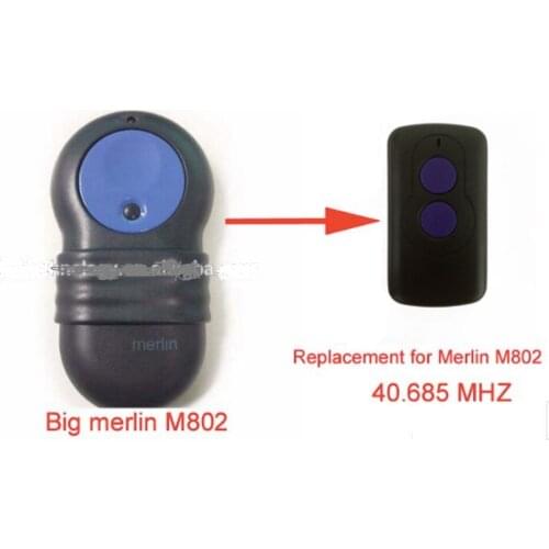 Merlin M802 replacement garage door remote control very