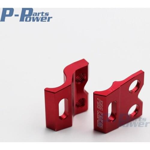 CNC Alloy Brake Hose Line Cable Clamp Holder For Honda CR125 250 CRF 250R X 450R X 250L M Motorcross Dirt Bike Supermoto NEW