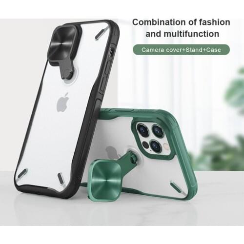 For iPhone 12 pro Case Cover NILLKIN Cyclops Case For iPhone 12 mini 12 Pro max Protect Camera Cases Stand Impact Resistant