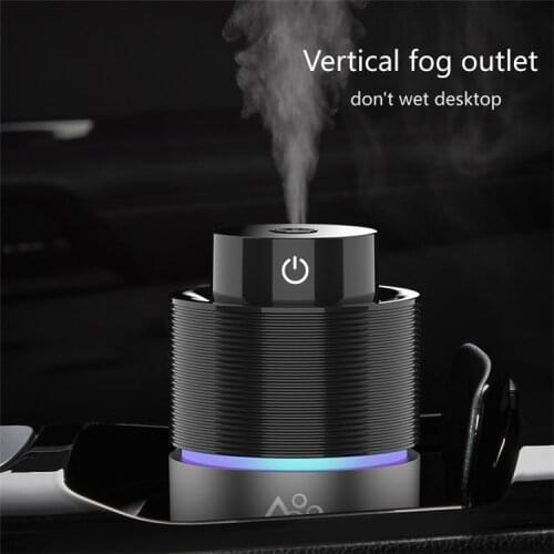 USB Air Humidifier Ultrasonic Aroma Essential Oil Diffuser 200ml Mist Maker Aromatherapy with Colorful Lamp for Home Car
