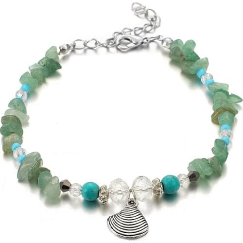 Fashion Accessories 2019 Shell Ankle Bracelet Boots For Women Accessories Ankle Strap Bohemian Accessories Wholesale