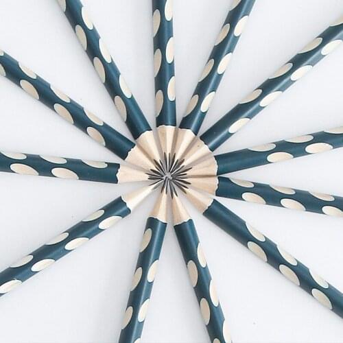 1pcs Caramel Hole Pencil Triangular Correction Grip Student Hole Triangle Pen HB Pencil Box 12