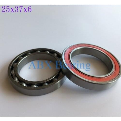 50pcs 6805N-RS 6805 61805 6805N 6805-RD 25376 ball bearing 25x37x6mm bike bottom bracket repair bearing for HT2 BB51 GCR15 BB86