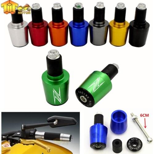 2019 NEW For KAWASAKI Z800 Z1000 Z900 Z750R Z750S Z650 Z300 Z250 Manopole Bar Ends Cap Copertura Slider Accessori Moto CNC