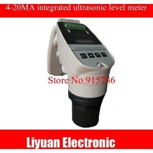 4-20MA integrated ultrasonic level meter / ultrasonic level meter / 0-5M ultrasonic water level gauge / DC24V level sensor
