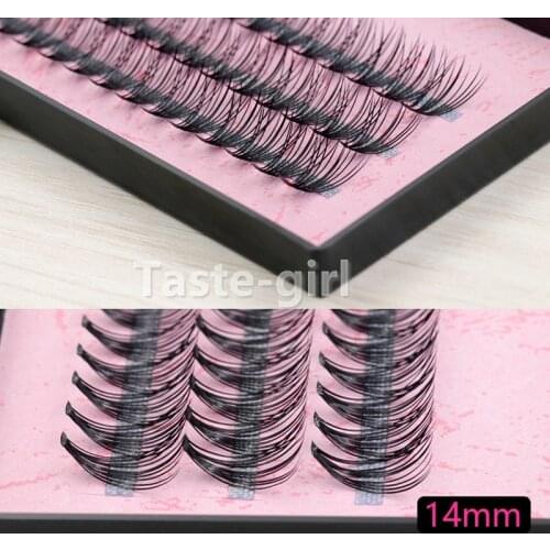 60 Trays natural long 3d individual false eyelashes extension fake eye lashes profissional makeup supplies tool 8-14MM