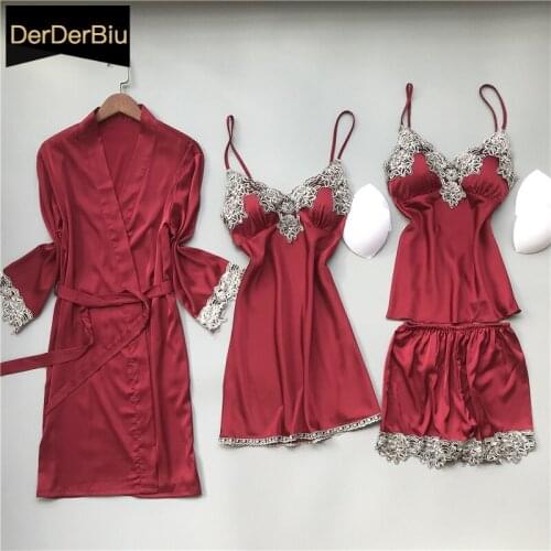 DerDerBiu Women's Sleep Sets
