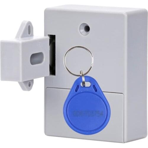 Keyless Magnetic Induction Smart Lock Door Lock Wardrobe Shoe Cabinet Window Lock Easy Installation Stainless Steel Lock