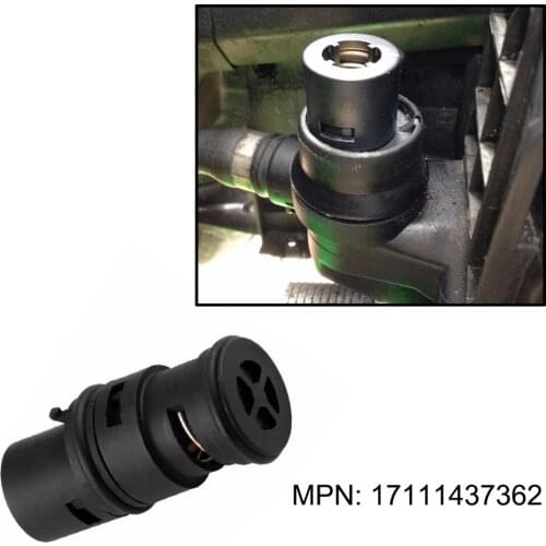 JEAZEA 17111437362 Oil Cooler Radiator Coolant Expansion Thermostat Tank For BMW X3 X5 Z4 320i 323Ci 325i 328i 330i 2006 2009