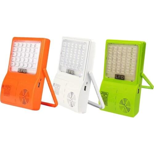 Outdoor camping power outage with LED solar emergency lighting, charging integrated LED lighting