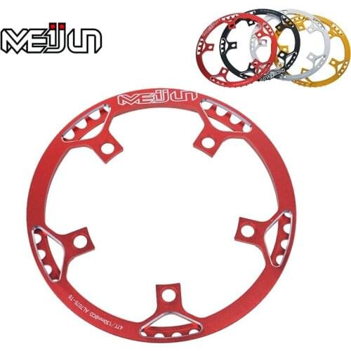 MEIJUN single disc crankset chainring teeth 45 47 53T 412 modified folding bike disc