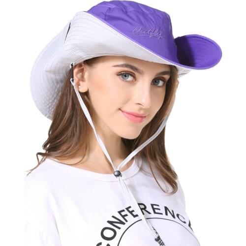 Outfly Panamanian men summer fisherman hat jungle fisherman hat with wide bow hat beach hat