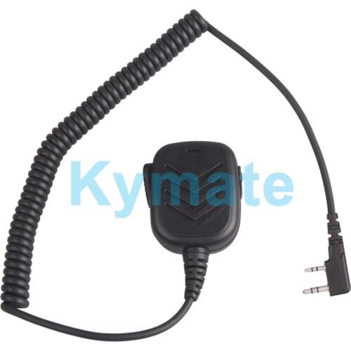 PTT Shoulder Handheld Speaker Microphone Mic as for kenwood Portable Radio TK3317 TK3407 TK3207 TK3107 TH-F7 Transceiver