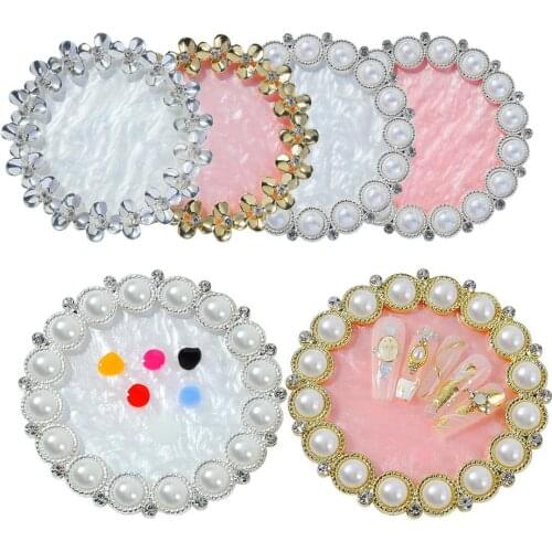 Red Dieny Pearls For Nail Design