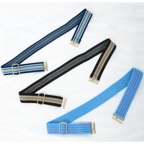 Stripe Child KidsBuckle-Free Elastic Belt Alloy Buckle Belt For BoysGirls Adjustable Children Belts For Jeans Pants width 2.5 cm