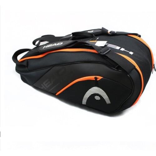 Tennis Bag Sports Bag Large Capacity 6-9 Tennis Racquets Men Women Badminton Bag Tennis Racket Backpack Tenis Squash Padel